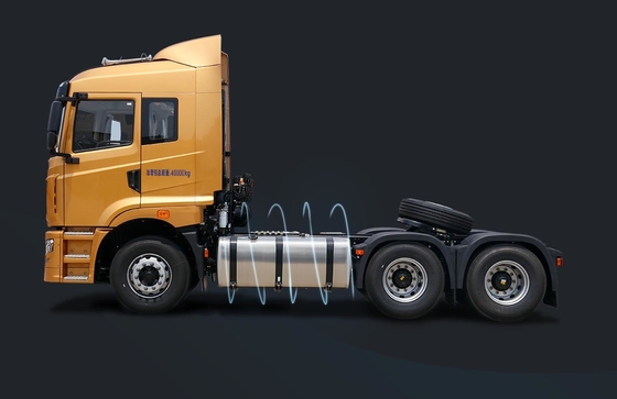 Tipper τρακτέρ CAMC 6*4 επικεφαλής ευρώ 3 diesel 420HP φορτηγών απορρίψεων