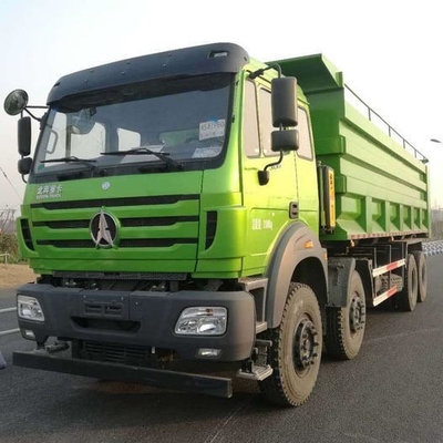 Tipper Beiben NG80B βαρέων καθηκόντων φορτηγό απορρίψεων 375hp 6X4 5.6m