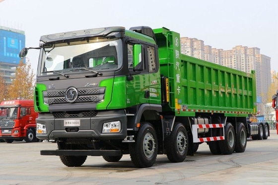 Tipper Shacman X3000 8x4 φορτηγό απορρίψεων 460HP εθνικό Β SX3319XD426