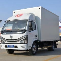 Ενιαία ταχύτητα υπόλοιπου κόσμου Dolica Dongfeng Light Duty VAN Truck 140HP 6