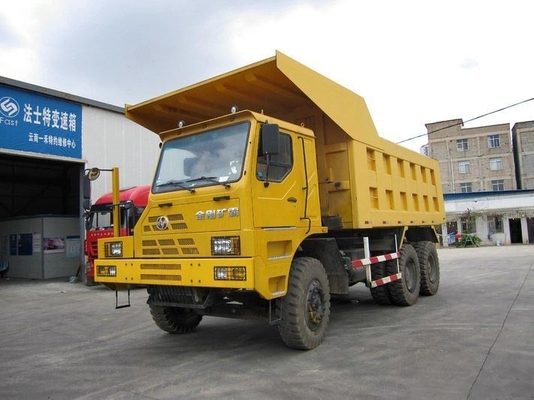 Ευρύ φορτηγό 371HP 6X4 CQ5763PTG384 σώματος απορρίψεων ορυχείου Hongyan Saic