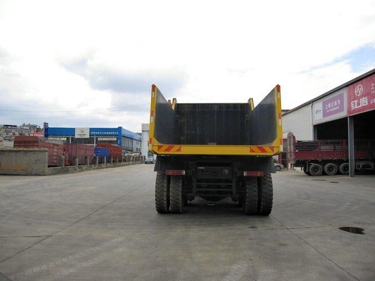 Ευρύ φορτηγό 371HP 6X4 CQ5763PTG384 σώματος απορρίψεων ορυχείου Hongyan Saic