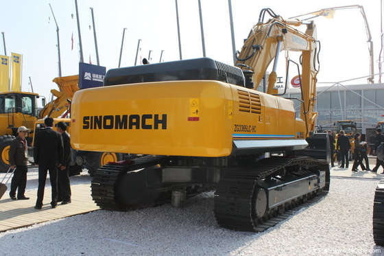 Sinomach 34 τόνου βαρέων καθηκόντων ικανότητα 1.7m3 κάδων αντιολισθητικών αλυσίδων εκτιμημένη εκσκαφέας
