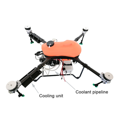 UAV κηφήνων καμερών αερίου ηλεκτρικός υβριδικός 16L τηλεκατευθυνόμενος γεωργικός ψεκαστήρας 5L/Min