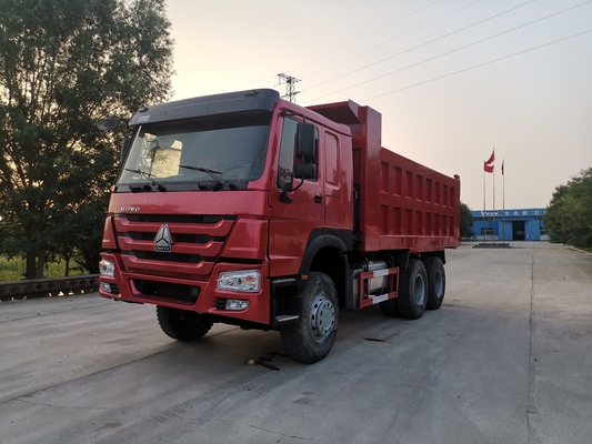 385HP ΕΥΡΩ 3 χρησιμοποιημένα απόρριψη βαρέων καθηκόντων φορτηγά ZZ3257N3847C1 Howo 6x4