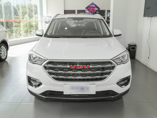 Το λευκό 7 αυτοκίνητο SINOTRUK VGV δεξαμενών καυσίμων 55L Seater χρησιμοποίησε χειρωνακτικό SUV 175 Km/H