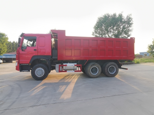 Ανανεωμένο Sinotruk Howo 371 ευρώ 3 απόσταση σε μίλια 65,000km φορτηγών απορρίψεων 6x4