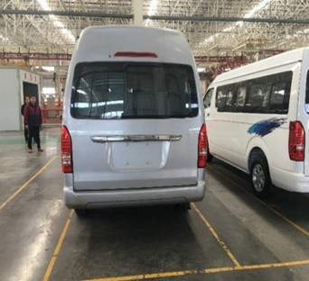 Changan Hiace 5.4m βενζίνη 15 χρησιμοποιημένη Seater μηχανή λεωφορείων 3TZ επιβατών