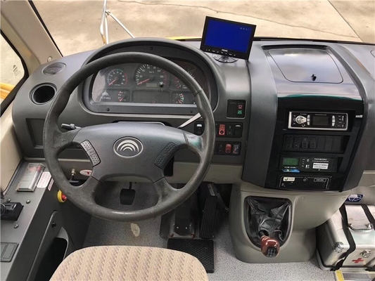 ZK6726DX3 χρησιμοποιημένο σχολικό λεωφορείο 34 ευρώ 3 Yutong λεωφορείων επιβατών Seater
