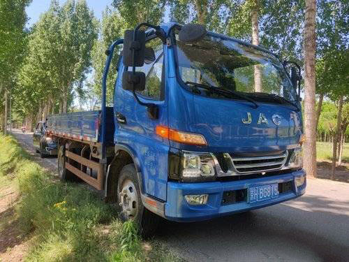 Το φορτίο Junling V6 JAC χρησιμοποίησε τα βαρέων καθηκόντων φορτηγά 6 χειρωνακτικό 150HP