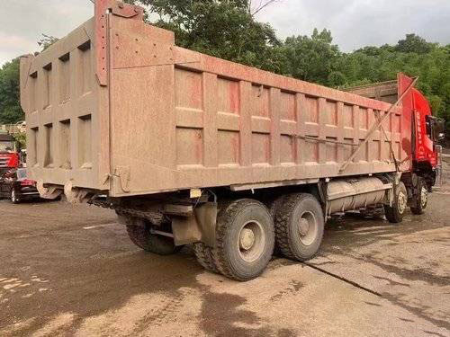 Tipper Genlyon 8x4 Hongyan γρήγορη 12JSD220T μετάδοση φορτηγών απορρίψεων