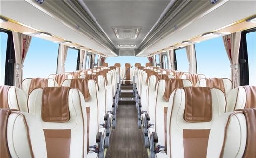 120km/H Hajj 12m λεωφορείο 51 καθίσματα γρήγορο 6DS150T VIP λεωφορείων πολυτέλειας