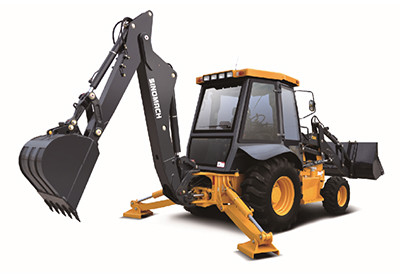 SINOMACH μικρό 630 Backhoe φορτωτών μέγεθος 19.5L-24R4-12PR ροδών μηχανών οπίσθιο