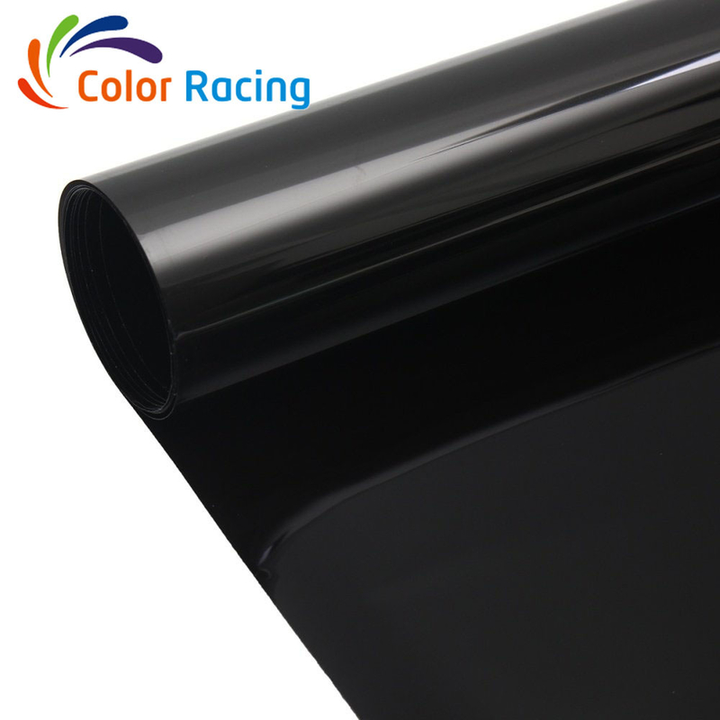 Colorracing 2 UV απόρριψη 100% ταινιών 2mil απόχρωσης παραθύρων αυτοκινήτων της PET γυαλιού πτυχών